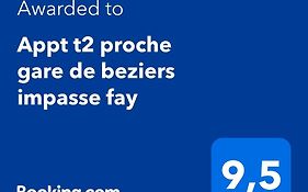 Appt T2 Proche Gare De Beziers Impasse Fay