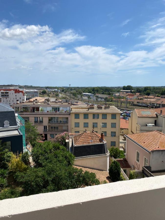 Appartement Appt T2 Proche Gare De Beziers Impasse Fay Extérieur photo